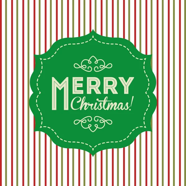 Feliz feliz feliz diseño de Navidad — Archivo Imágenes Vectoriales