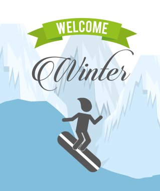 Kış sporları tasarım 