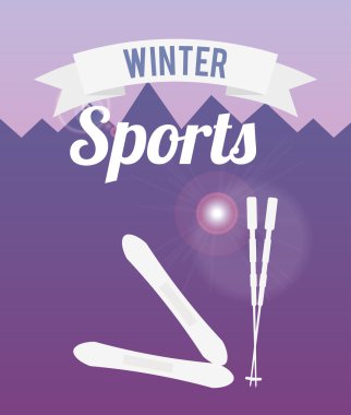 Kış sporları tasarım 