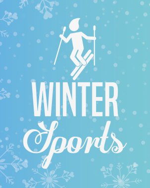 Kış sporları tasarım 