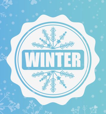 Kış tasarım Hoşgeldiniz 