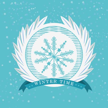 Kış tasarım Hoşgeldiniz 