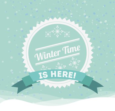 Kış tasarım Hoşgeldiniz 