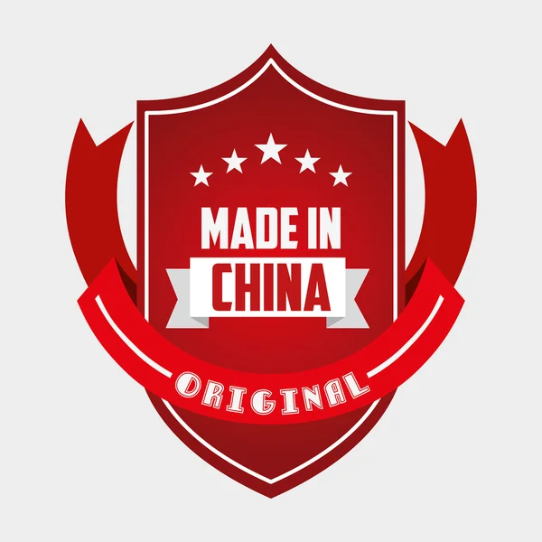 Kínai termék design — Stock Vector