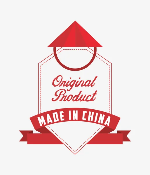 Китайський продукт дизайн — стоковий вектор