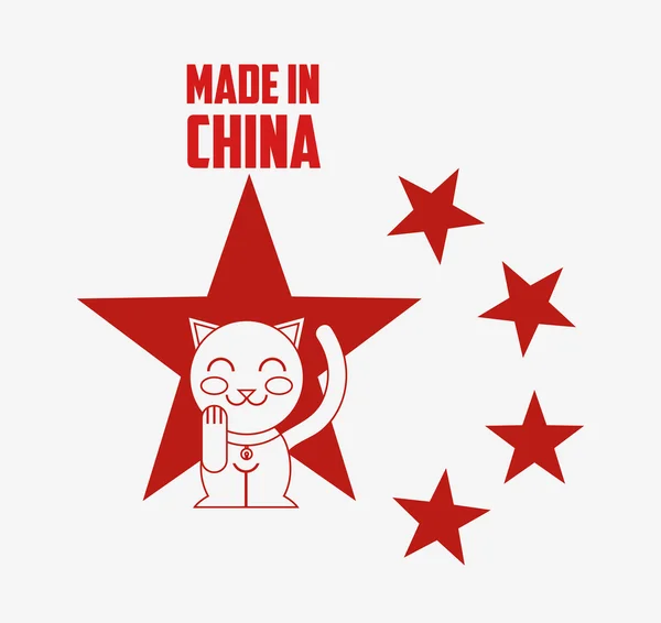 Chinesisches Produktdesign — Stockvektor