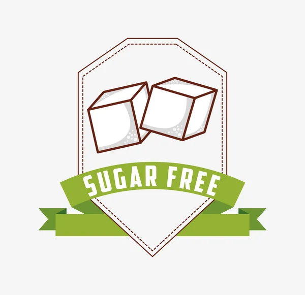Şeker ücretsiz tasarım — Stok Vektör