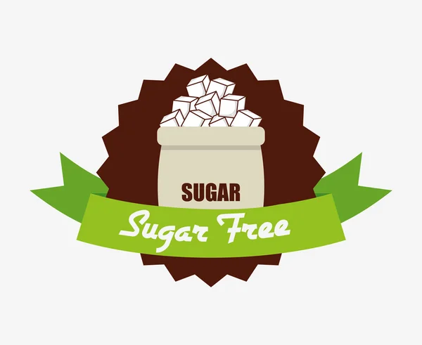 Bezpłatny projekt cukru — Wektor stockowy
