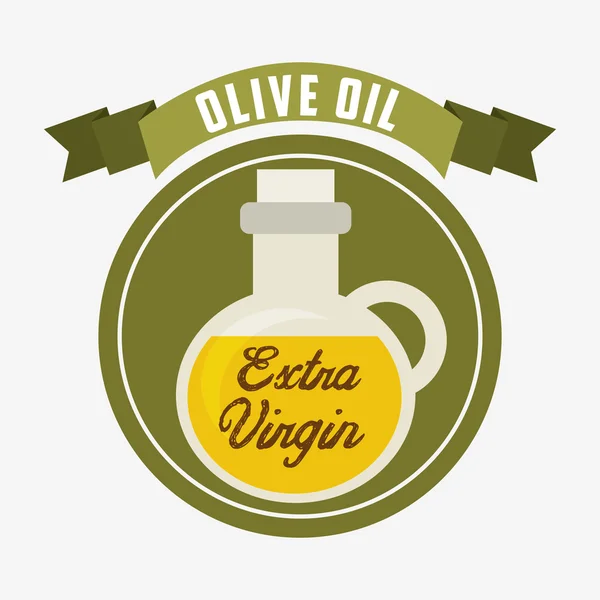 Utforming av olivenolje – stockvektor