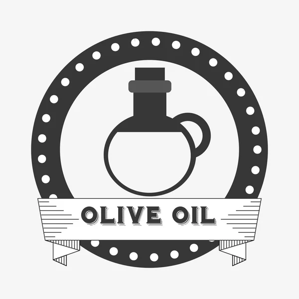 Diseño del aceite de oliva — Vector de stock