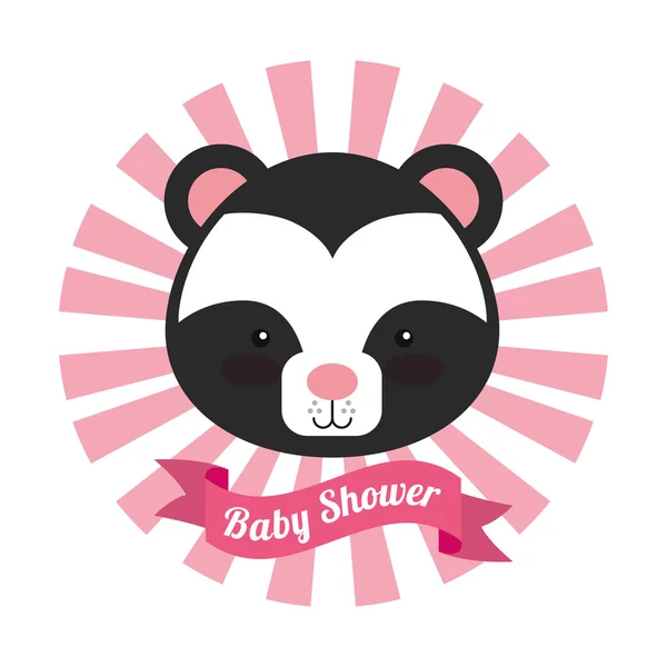 Baby shower design — Stock Vector