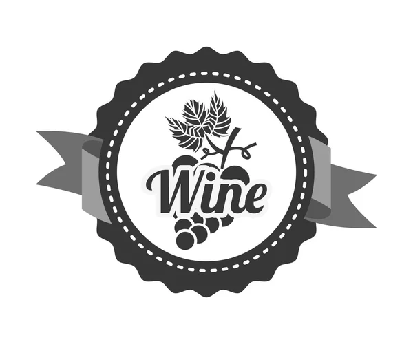 Mejor diseño de vino — Vector de stock