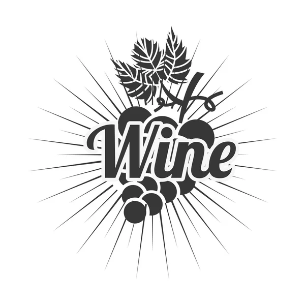 Meilleur design de vin — Image vectorielle