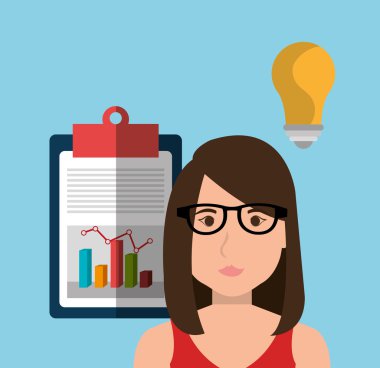 İş adamları simgeleri grafik tasarım ile