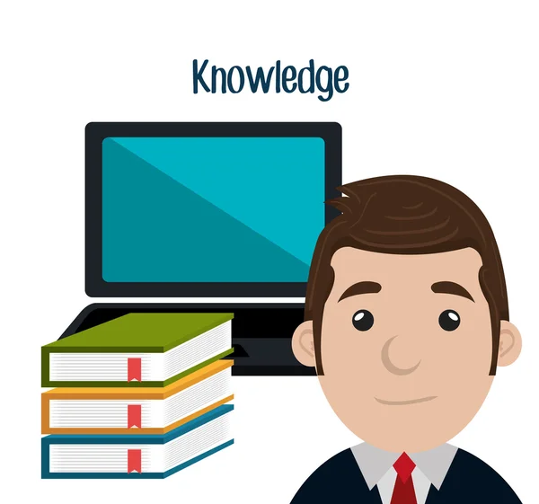 Utbildning och kunskap — Stock vektor