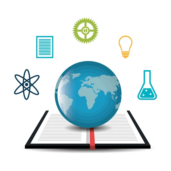 Istruzione e conoscenza — Vettoriale Stock