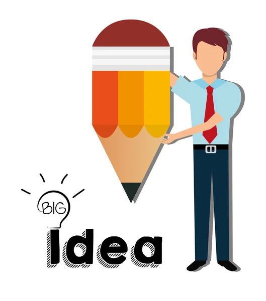 Grandes ideas gráficas — Vector de stock