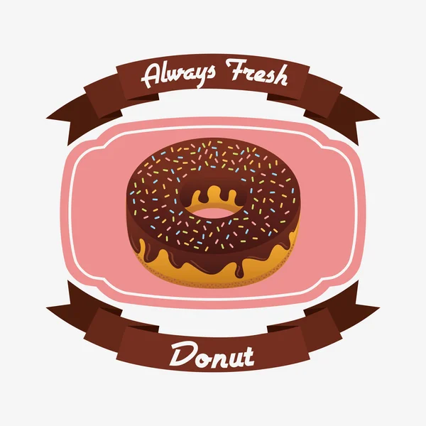 Sweet Donuts Design — Stockvektor