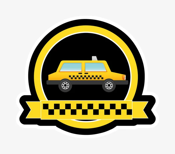 Taxi služeb design — Stockový vektor
