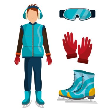 Kış moda kıyafetler ve aksesuarlar