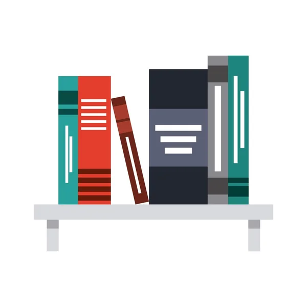 Office boeken design — Stockvector