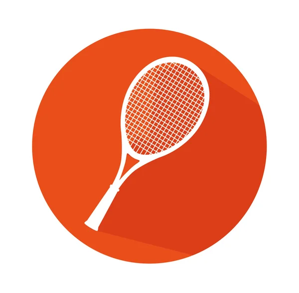 Tennis jeu de sport — Image vectorielle