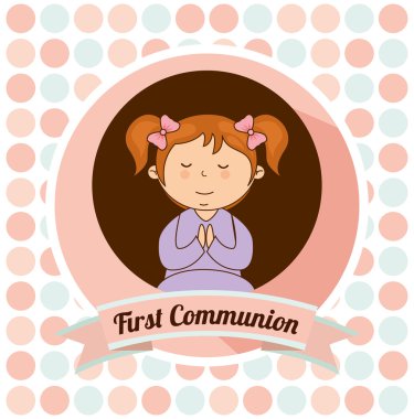 İlk cemaat kart tasarımı