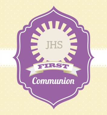 İlk cemaat kart tasarımı