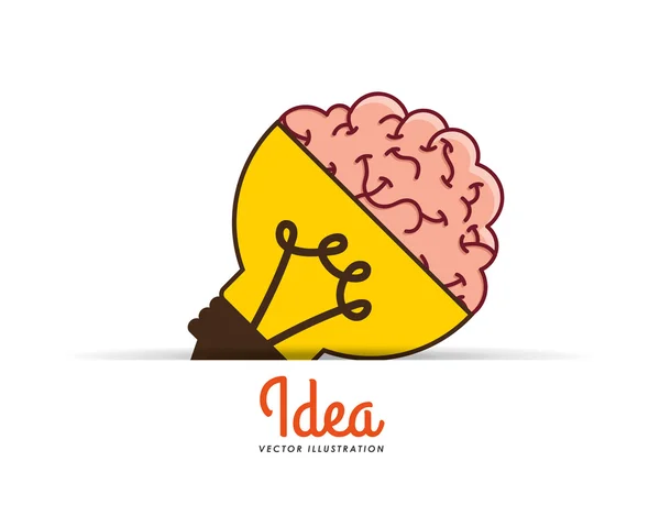 Big idea design — Stock Vector