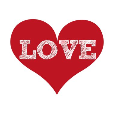 Aşk kartı tasarımı 