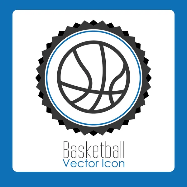 Basket ligan design — Stock vektor