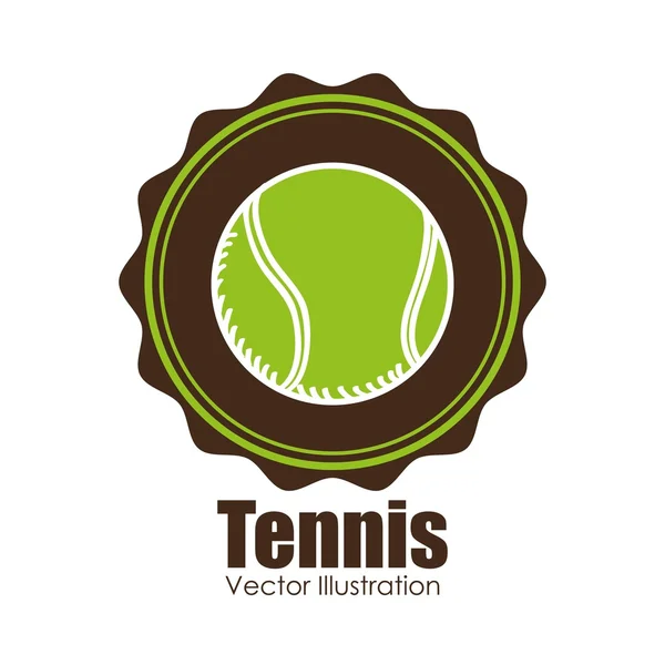 Tennis sport design — Stock Vector