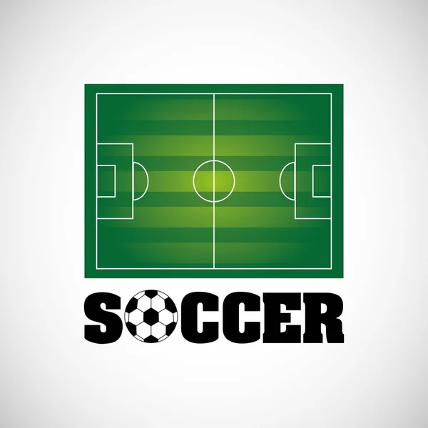 Дизайн футбола — стоковый вектор