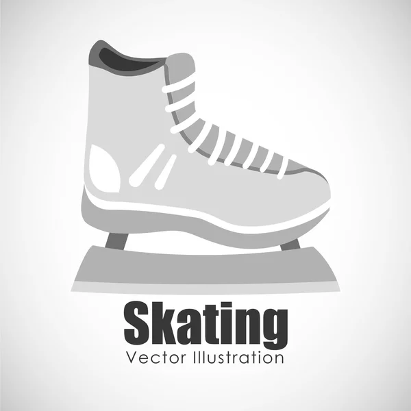 Design de esportes de patinação — Vetor de Stock