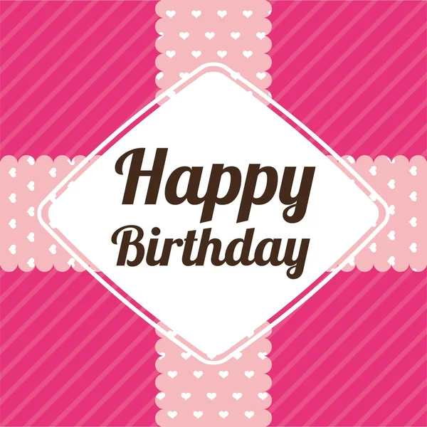 Happy birthday design — Stock Vector