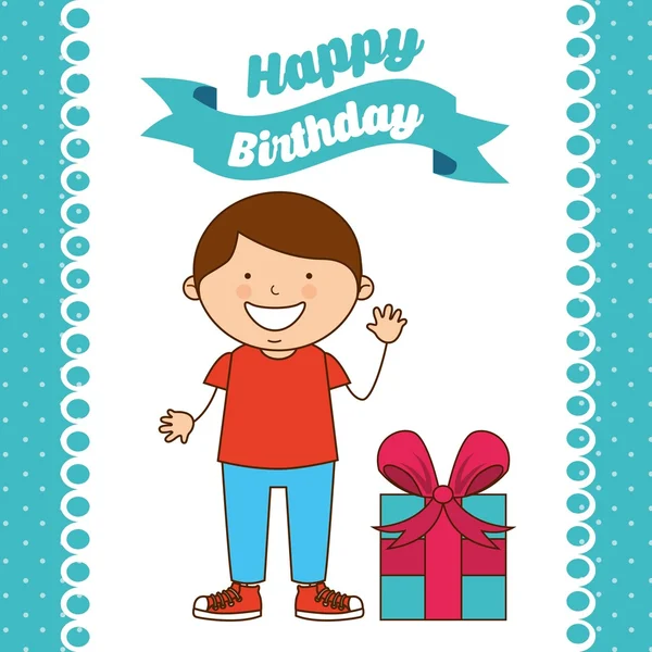 Happy birthday design — Stock Vector