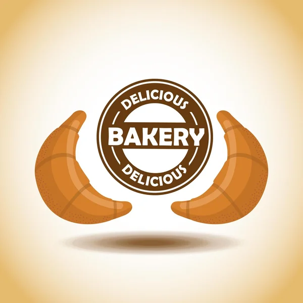 Дизайн пекарни — стоковый вектор
