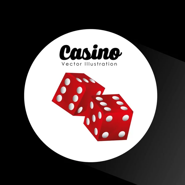 Casino oyun tasarımı — Stok Vektör