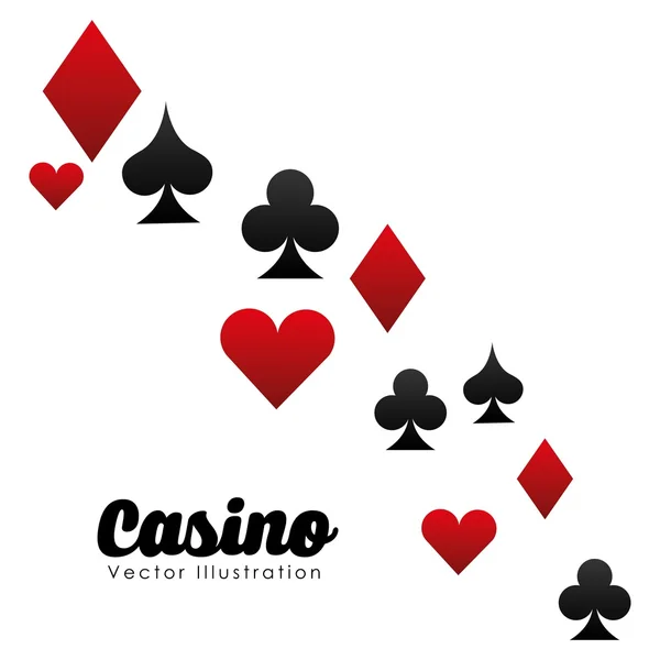 Casino oyun tasarımı — Stok Vektör