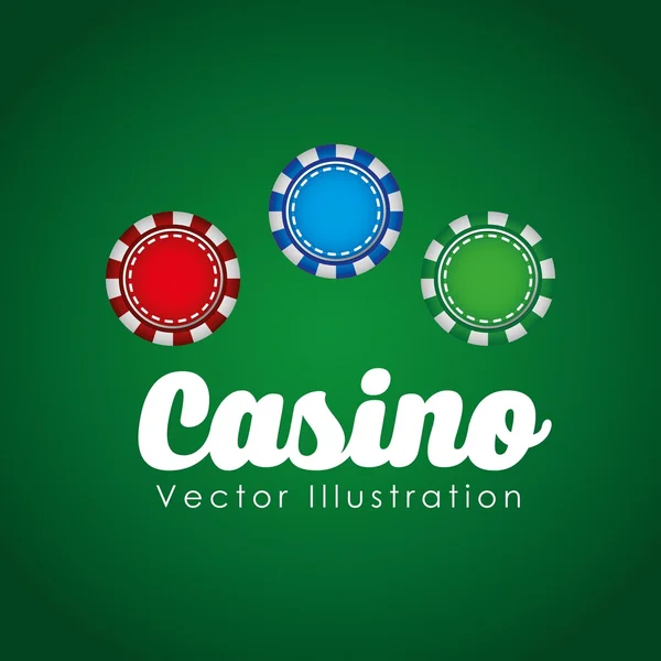 Design jocuri de cazino — Vector de stoc