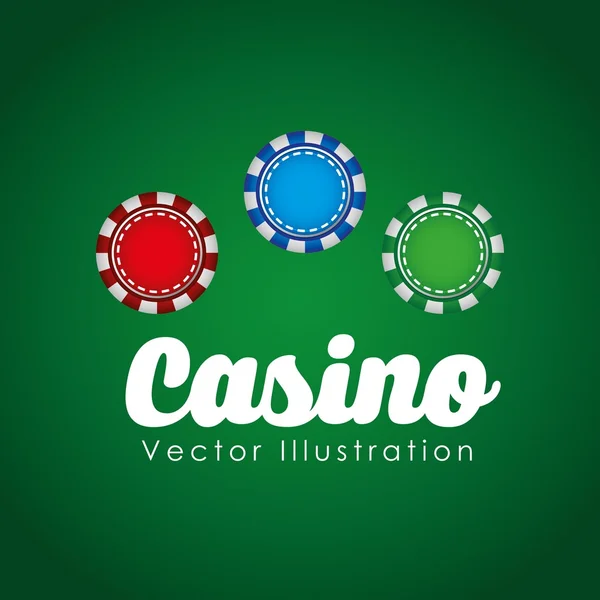 Casino design do jogo — Vetor de Stock