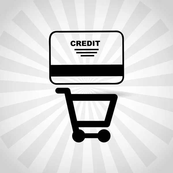 Kreditkort design — Stock vektor