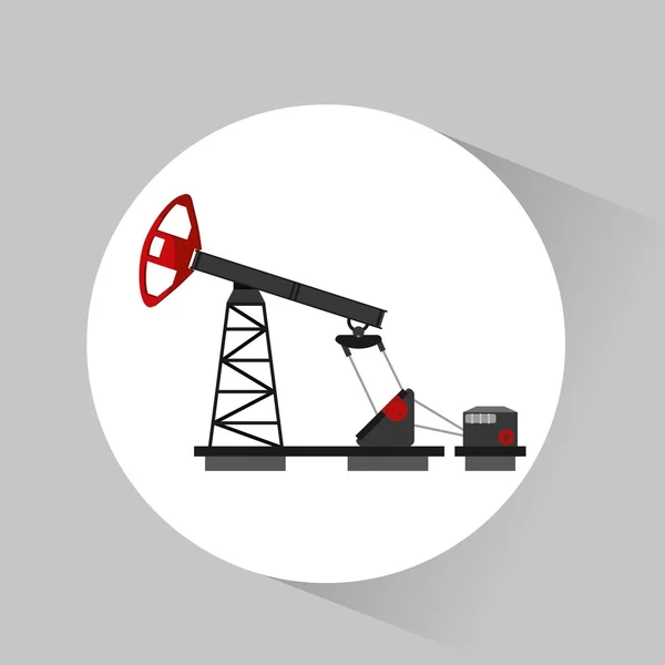 Olie-industrie ontwerp — Stockvector