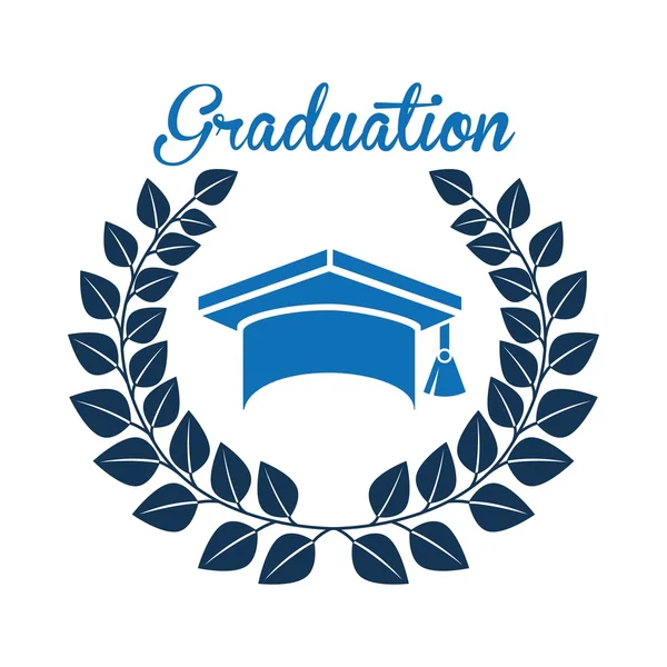 Graduation concept design — Stock Vector