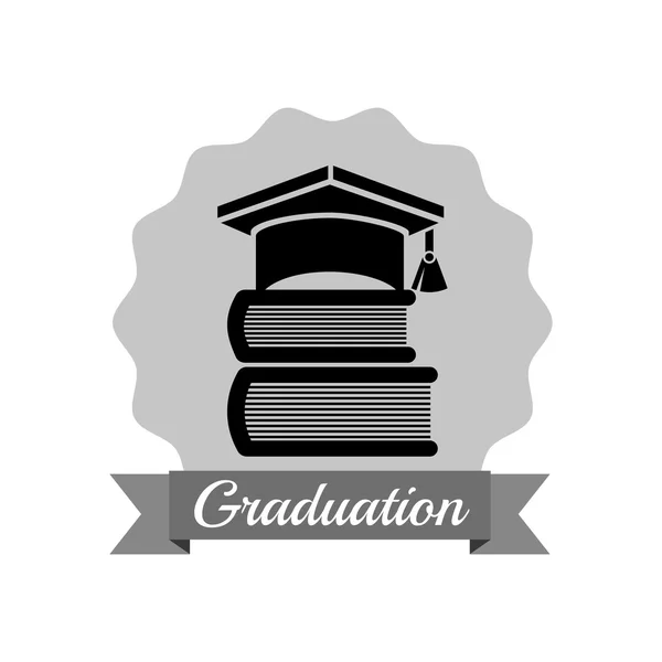 Graduation concept design — Stock Vector