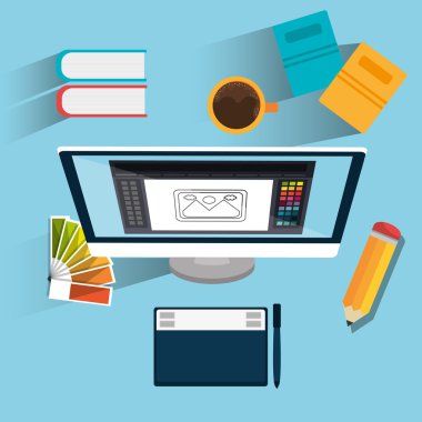 Yaratıcı fikirler grafik tasarımcı