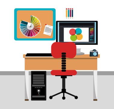 Yaratıcı fikirler grafik tasarımcı