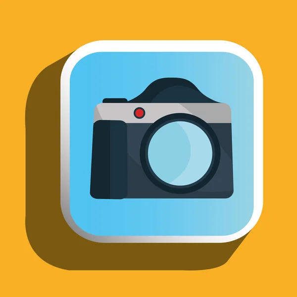 Fotocamera-icoon — Stockvector
