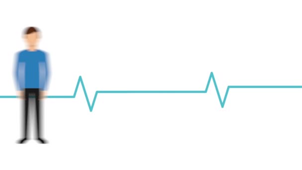 Conception icône de cardiologie 