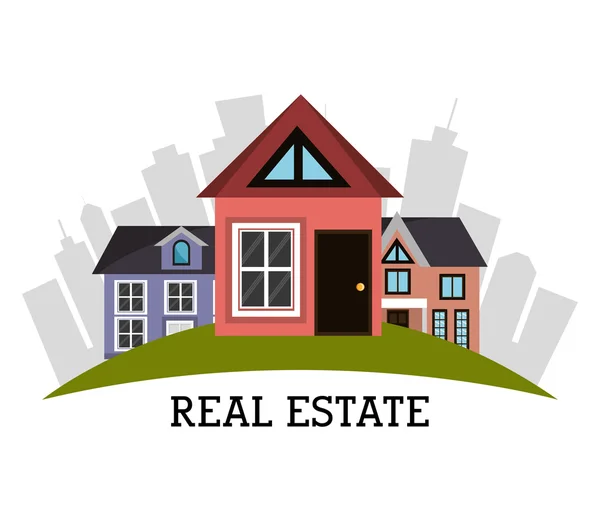 Real estate investment — Stock Vector